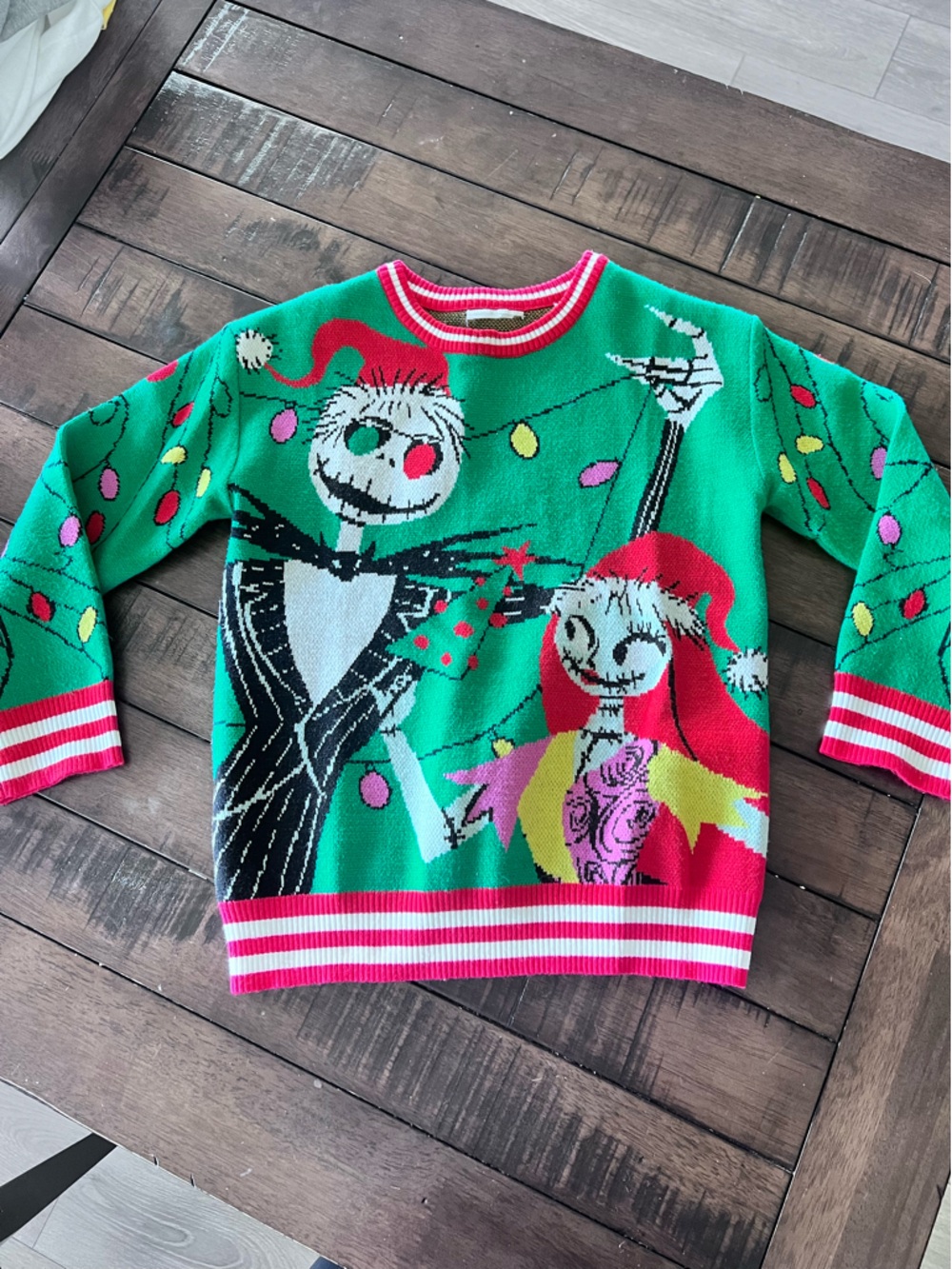 The Nightmare Before Christmas Kids Holiday Sweater